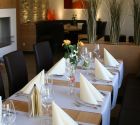 Karpfen am Illmensee - Restaurant - festlich gedeckter Tisch